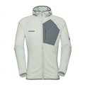 Mammut Aenergy Light ML Hooded Jacket Herren Fleecejacke Midlayer silver sage-strata