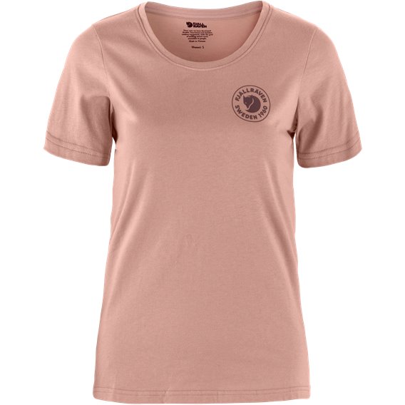 Fjällräven 1960 Logo T-Shirt Damen Kurzarmshirt dusty rose hier im Fjällräven-Shop günstig online bestellen