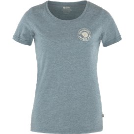 Fjällräven 1960 Logo T-Shirt Damen Kurzarmshirt indigo blue-melange hier im Fjällräven-Shop günstig online bestellen