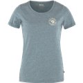 Fjällräven 1960 Logo T-Shirt Damen Kurzarmshirt indigo blue-melange