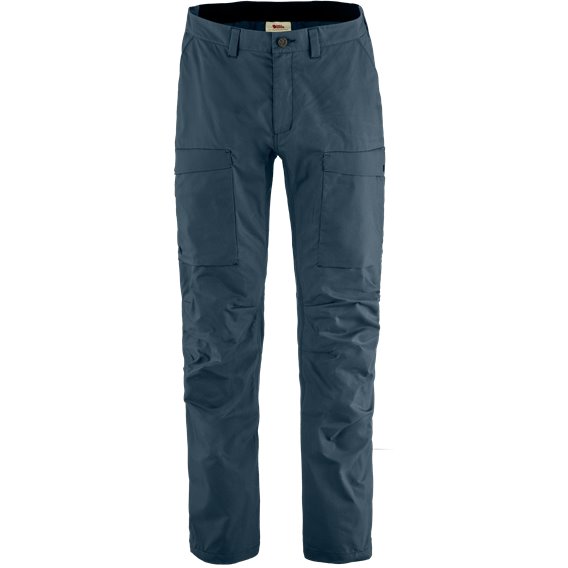 Fjällräven Abisko Hybrid Trail Trousers Herren Wanderhose navy hier im Fjällräven-Shop günstig online bestellen