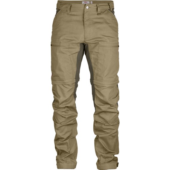 Fjällräven Abisko Lite Trekking Zip-Off Regular Herren Wanderhose sand-tarmac hier im Fjällräven-Shop günstig online bestellen