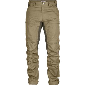 Fjällräven Abisko Lite Trekking Zip-Off Regular Herren Wanderhose sand-tarmac hier im Fjällräven-Shop günstig online bestellen