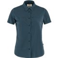 Fjällräven High Coast Lite Shirt Shortsleeve Damen Kurzarmshirt navy