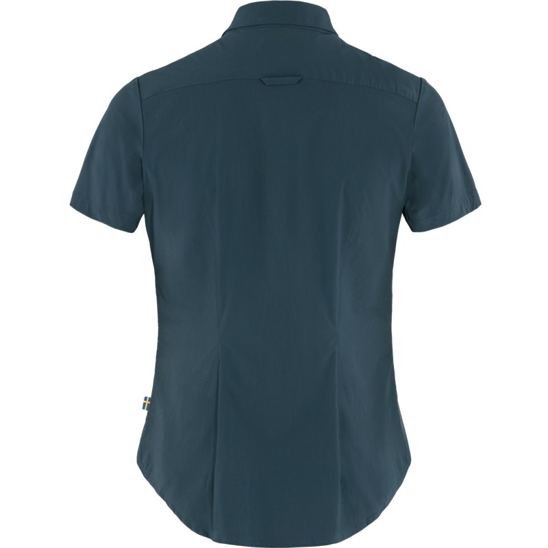 Fjällräven High Coast Lite Shirt Shortsleeve Damen Kurzarmshirt navy hier im Fjällräven-Shop günstig online bestellen