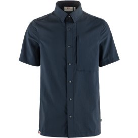 Fjällräven High Coast Pack Shirt Shortsleeve Herren Kurzarmshirt dark navy hier im Fjällräven-Shop günstig online bestellen