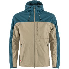 Fjällräven High Coast Wind Jacket Herren Windbreaker Übergangsjacke fossil-deep sea hier im Fjällräven-Shop günstig online beste