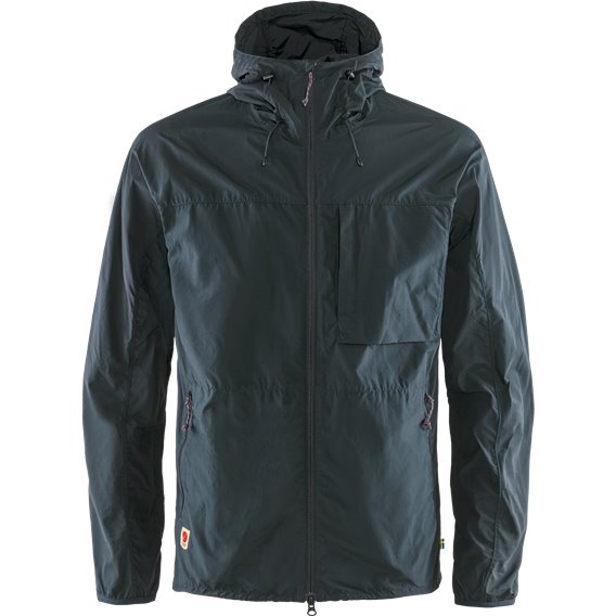 Fjällräven High Coast Wind Jacket Herren Windbreaker Übergangsjacke navy hier im Fjällräven-Shop günstig online bestellen