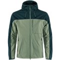 Fjällräven High Coast Wind Jacket Herren Windbreaker Übergangsjacke patina green-navy