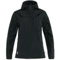 Fjällräven High Coast Wind Jacket Damen Windbreaker Übergangsjacke black