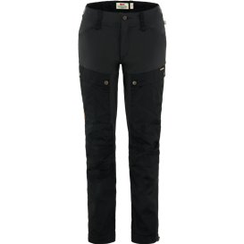 Fjällräven Keb Trousers Curved Damen Wanderhose black hier im Fjällräven-Shop günstig online bestellen