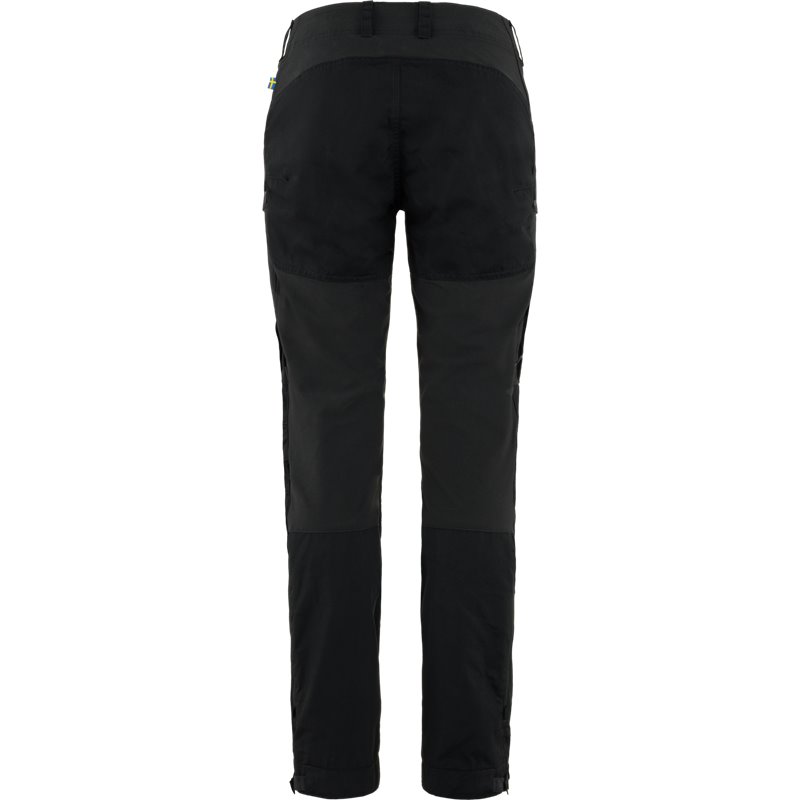 Fjällräven Keb Trousers Curved Damen Wanderhose black hier im Fjällräven-Shop günstig online bestellen