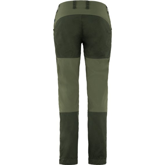 Fjällräven Keb Trousers Curved Damen Wanderhose deep forest-laurel green hier im Fjällräven-Shop günstig online bestellen