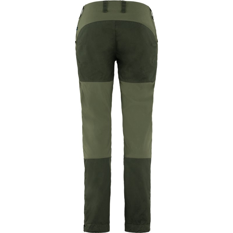 Fjällräven Keb Trousers Curved Damen Wanderhose deep forest-laurel green hier im Fjällräven-Shop günstig online bestellen