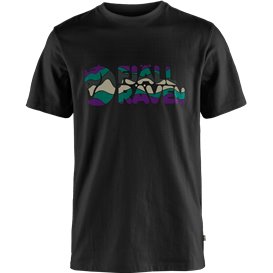 Fjällräven Multicolor Logo T-Shirt Herren Kurzarmshirt black hier im Fjällräven-Shop günstig online bestellen