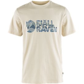 Fjällräven Multicolor Logo T-Shirt Herren Kurzarmshirt chalk white hier im Fjällräven-Shop günstig online bestellen