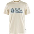 Fjällräven Multicolor Logo T-Shirt Herren Kurzarmshirt chalk white