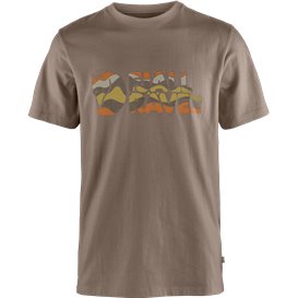 Fjällräven Multicolor Logo T-Shirt Herren Kurzarmshirt suede brown hier im Fjällräven-Shop günstig online bestellen