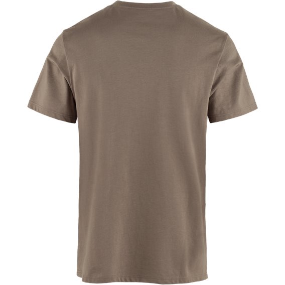 Fjällräven Multicolor Logo T-Shirt Herren Kurzarmshirt suede brown hier im Fjällräven-Shop günstig online bestellen