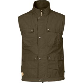 Fjällräven Reporter Lite Vest Herren Weste dark olive hier im Fjällräven-Shop günstig online bestellen