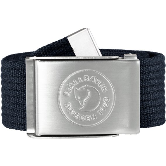 Fjällräven 1960 Logo Belt Gürtel Stoffgürtel dark navy hier im Fjällräven-Shop günstig online bestellen