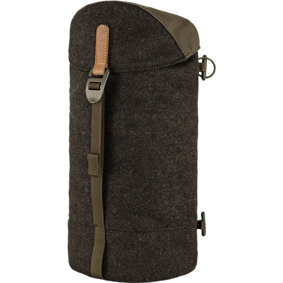 Fjällräven Värmland Wool Side Pocket Seitentasche dark olive-brown hier im Fjällräven-Shop günstig online bestellen