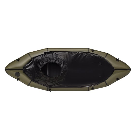 MRS Surveyor Deck Packraft ultraleichtes 1 Personen Rafting Luftboot mit Verdeck