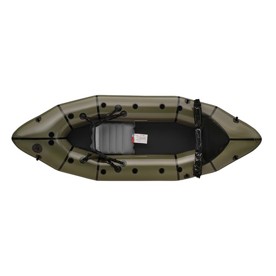 MRS Surveyor Deck Packraft ultraleichtes 1 Personen Rafting Luftboot mit Verdeck