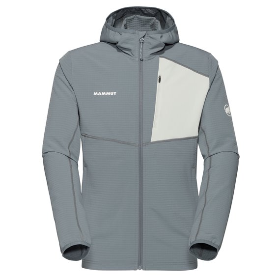 Mammut Madris Light ML Hooded Jacket Herren Midlayer strata-silver sage hier im Mammut-Shop günstig online bestellen