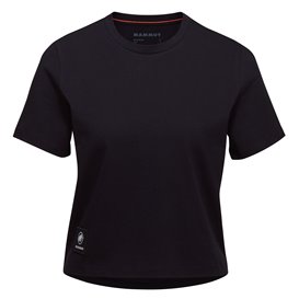 Mammut Massone T-Shirt Cropped Patch Damen Kurzarmshirt black hier im Mammut-Shop günstig online bestellen