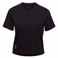 Mammut Massone T-Shirt Cropped Patch Damen Kurzarmshirt black