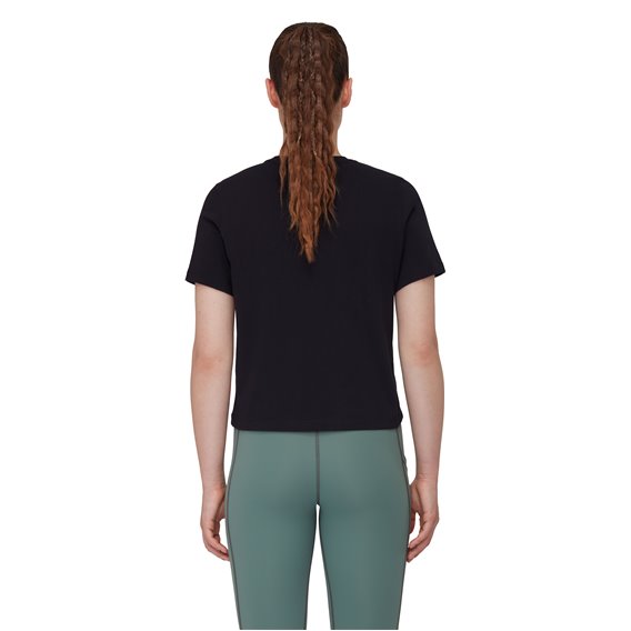 Mammut Massone T-Shirt Cropped Patch Damen Kurzarmshirt black hier im Mammut-Shop günstig online bestellen