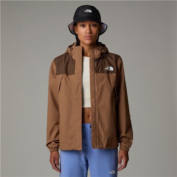 The North Face Antora Rain Jacket Damen Regenjacke latte-smokey brown hier im The North Face-Shop günstig online bestellen