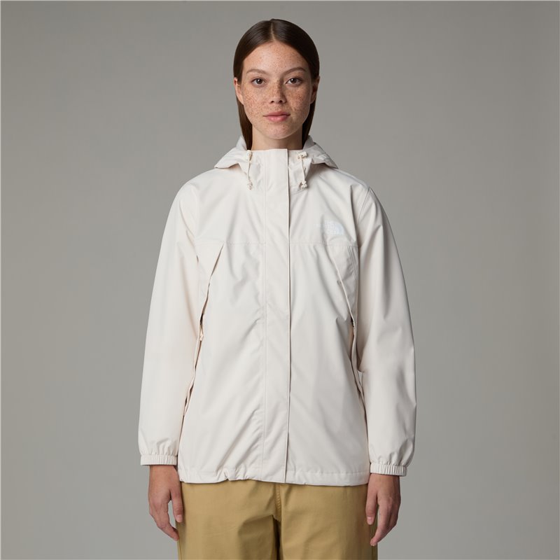 The North Face Antora Rain Jacket Damen Regenjacke white dune hier im The North Face-Shop günstig online bestellen