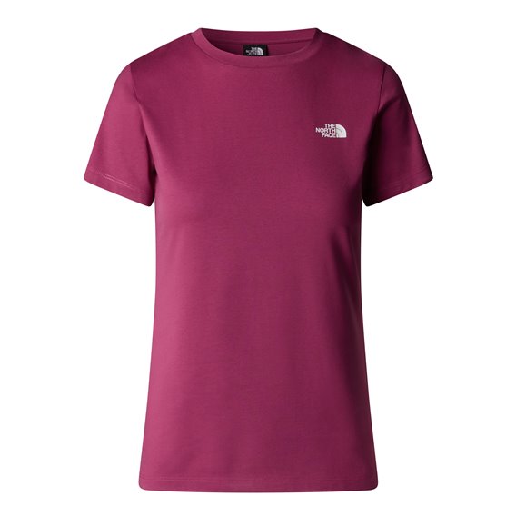 The North Face Shortsleeve Simple Dome Slitee Damen T-Shirt cyber berry hier im The North Face-Shop günstig online bestellen