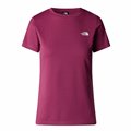 The North Face Shortsleeve Simple Dome Slitee Damen T-Shirt cyber berry