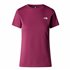 The North Face Shortsleeve Simple Dome Slitee Damen T-Shirt cyber berry hier im The North Face-Shop günstig online bestellen