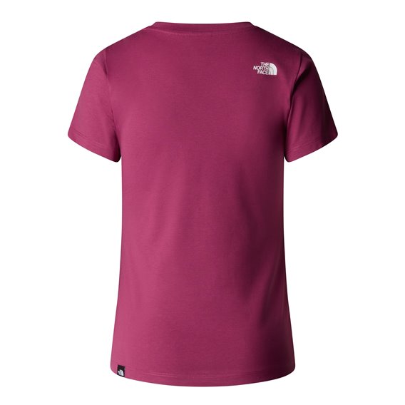 The North Face Shortsleeve Simple Dome Slitee Damen T-Shirt cyber berry hier im The North Face-Shop günstig online bestellen