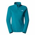 The North Face 100 Glacier 1/4 Zip Damen Fleecepullover deep teal