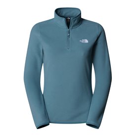 The North Face 100 Glacier 1/4 Zip Damen Fleecepullover stormy blue hier im The North Face-Shop günstig online bestellen