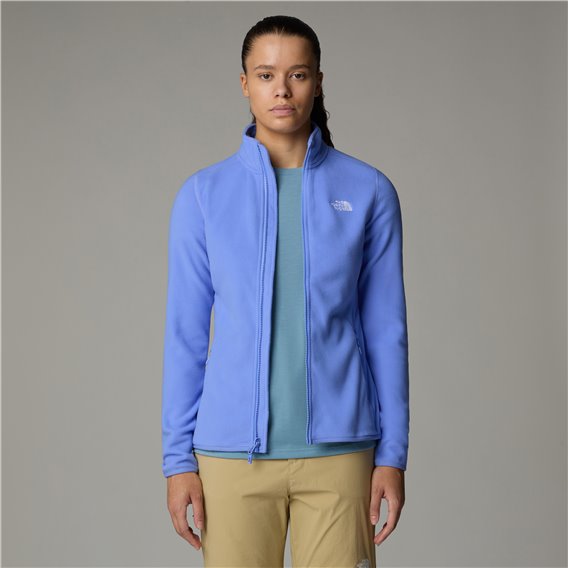 The North Face 100 Glacier Full Zip Damen Fleecejacke virtual blue hier im The North Face-Shop günstig online bestellen