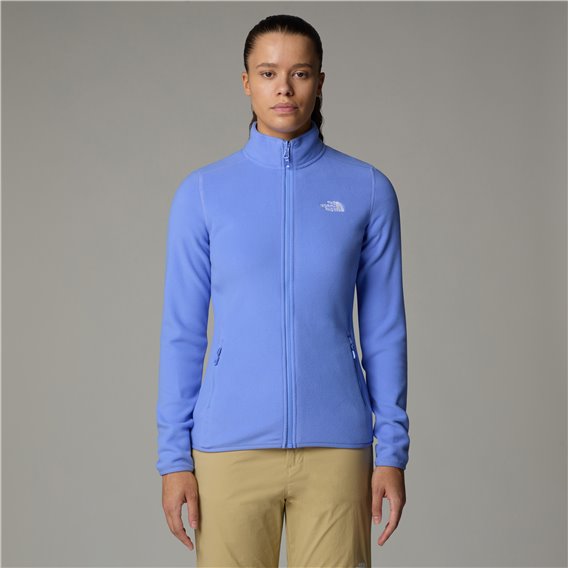 The North Face 100 Glacier Full Zip Damen Fleecejacke virtual blue hier im The North Face-Shop günstig online bestellen