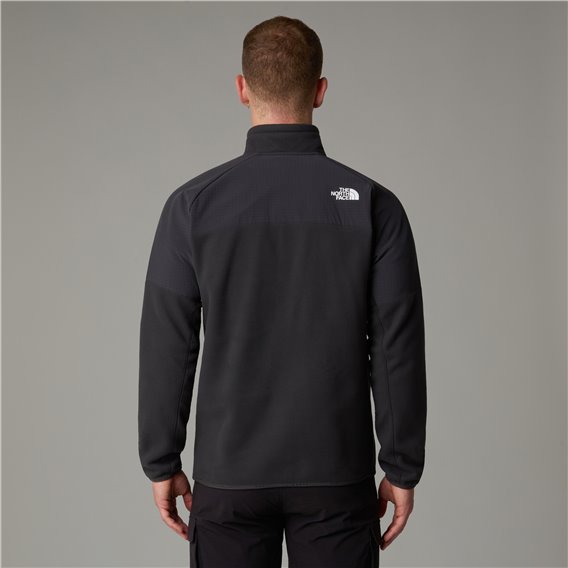 The North Face Glacier Heavyweight 1/2 Zip Herren Fleecepullover grey-black hier im The North Face-Shop günstig online bestellen