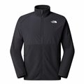 The North Face Glacier Heavyweight Full Zip Herren Fleecejacken grey-black