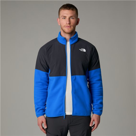 The North Face Glacier Heavyweight Full Zip Herren Fleecejacken hero blue-grey hier im The North Face-Shop günstig online bestel