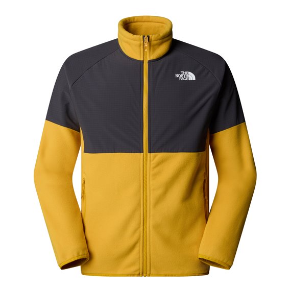 The North Face Glacier Heavyweight Full Zip Herren Fleecejacken turmeric-grey-black hier im The North Face-Shop günstig online b