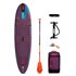 Jobe Aero Yarra SUP Board 10.6 Package aufblasbares Stand up Paddle Set purple