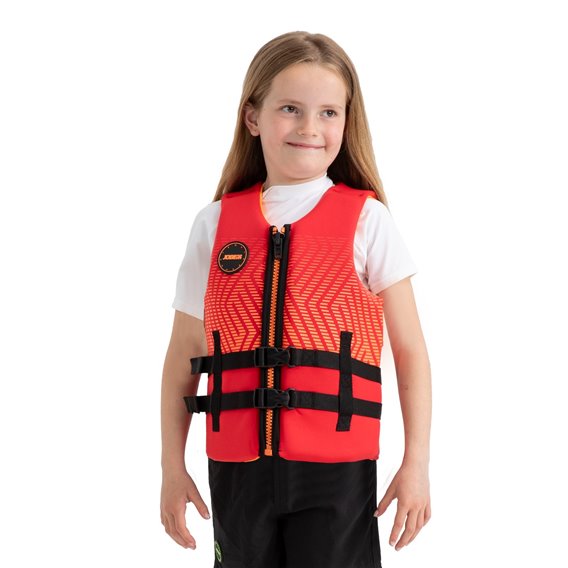 Jobe Neoprene Vest Youth Kinder Neoprenweste Prallschutzweste red hier im Jobe-Shop günstig online bestellen