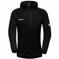 Mammut Aenergy Light ML Hooded Jacket Herren Fleecejacke Midlayer black