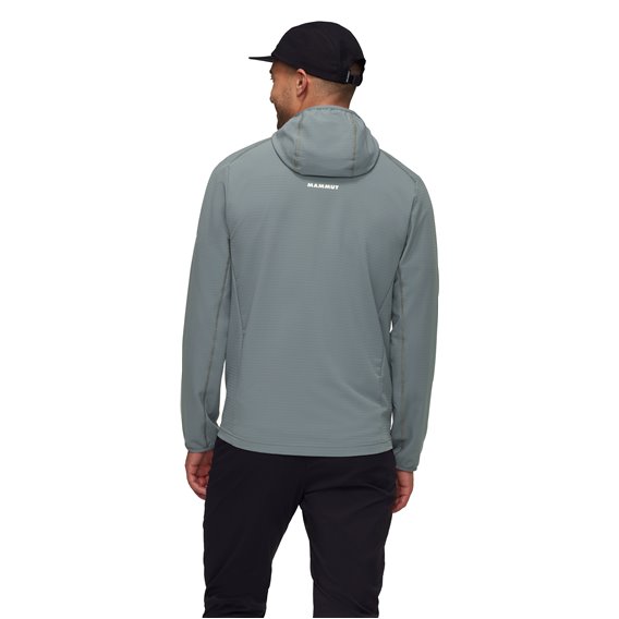 Mammut Madris Light ML Hooded Jacket Herren Midlayer strata-silver sage hier im Mammut-Shop günstig online bestellen